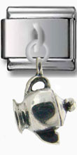 Little Teapot Sterling Silver Charm