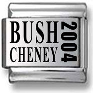 Bush-Cheney 2004 Italian Charm