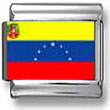 Venezuelan Flag Italian Charm