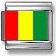 Guinea Flag Italian Charm