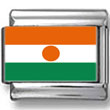Niger Flag Italian Charm