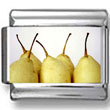 Yellow Pears Photo Charm