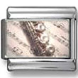 Flute and Sheet Music photo charm