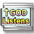 God Listens Photo Charm