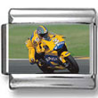 Speed Racer Motorcycle Photo Charm