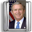 George W. Bush Photo Charm