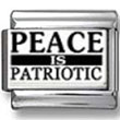 Peace is Patriotic Photo Charm