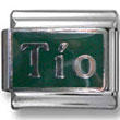 Green Tio Italian Charm