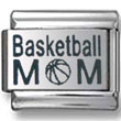 Basketball Mom Italian Charm