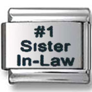 #1 Sister In Law Italian Charm