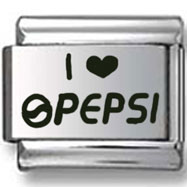 I love Pepsi Italian Charm