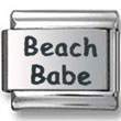 Beach Babe Italian Charm