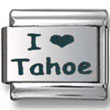 I Love Tahoe Italian Charm