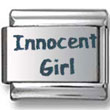 Innocent Girl Italian Charm