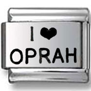 I love Oprah Italian Charm