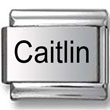 Caitlin Laser Italian Charm