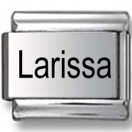 Larissa Laser Italian Charm