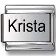 Krista Laser Italian Charm