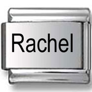 Rachel Laser Italian Charm