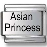 Asian Princess Italian Charm