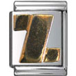 Z gold 13mm Italian Charm