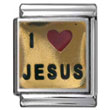 I Heart Jesus Italian Charm 13mm