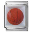 Basketball Italian Photo Charm 13mm