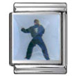 Karate Italian Photo Charm 13mm