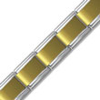 9mm Gold Plated Face Starter Bracelet Italian Charm