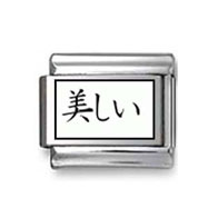 Kanji Symbol "Beauty" Italian Charm