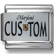 Maryland License Plate Custom Charm 2