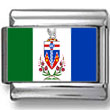 Yukon, Canada Flag Photo Charm