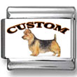 Australian Terrier Dog Custom Photo Charm