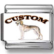 Saluki Dog Custom Photo Charm