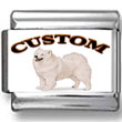 Samoyed Dog Custom Photo Charm