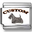 Scottish Terrier Dog Custom Photo Charm