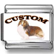 Shetland Sheepdog Custom Photo Charm