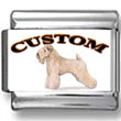 Soft Coated Wheaten Terrier Dog Custom Photo Charm