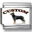 Beauceron Dog Custom Photo Charm