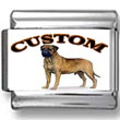 Bullmastiff Dog Custom Photo Charm