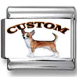 Chihuahua Dog Custom Photo Charm