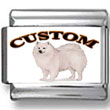 American Eskimo Dog Custom Photo Charm