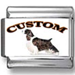 English Springer Spaniel Dog Custom Photo Charm