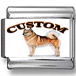 Finnish Spitz Dog Custom Photo Charm