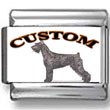 Giant Schnauzer Dog Custom Photo Charm