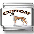 Ibizan Hound Dog Custom Photo Charm