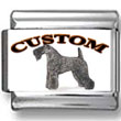 Kerry Blue Terrier Dog Custom Photo Charm