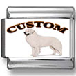 Kuvasz Dog Custom Photo Charm