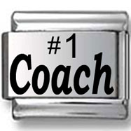 #1 Coach Laser Charm