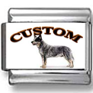 Australian Cattle Dog Custom Photo Charm